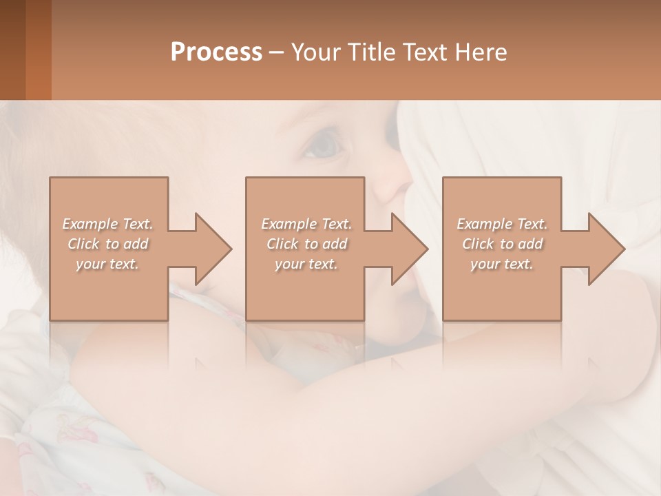 Mom Breastfeeds Baby PowerPoint Template