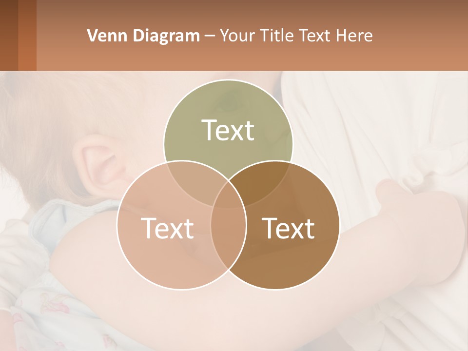 Mom Breastfeeds Baby PowerPoint Template