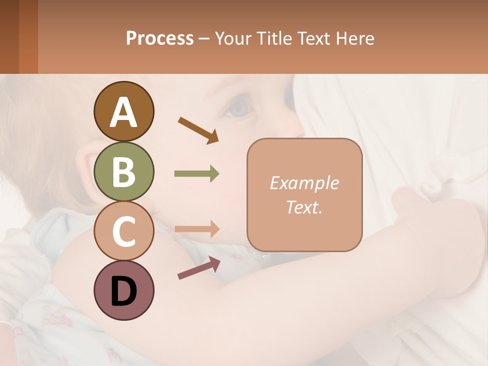 Mom Breastfeeds Baby PowerPoint Template