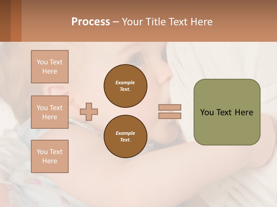 Mom Breastfeeds Baby PowerPoint Template