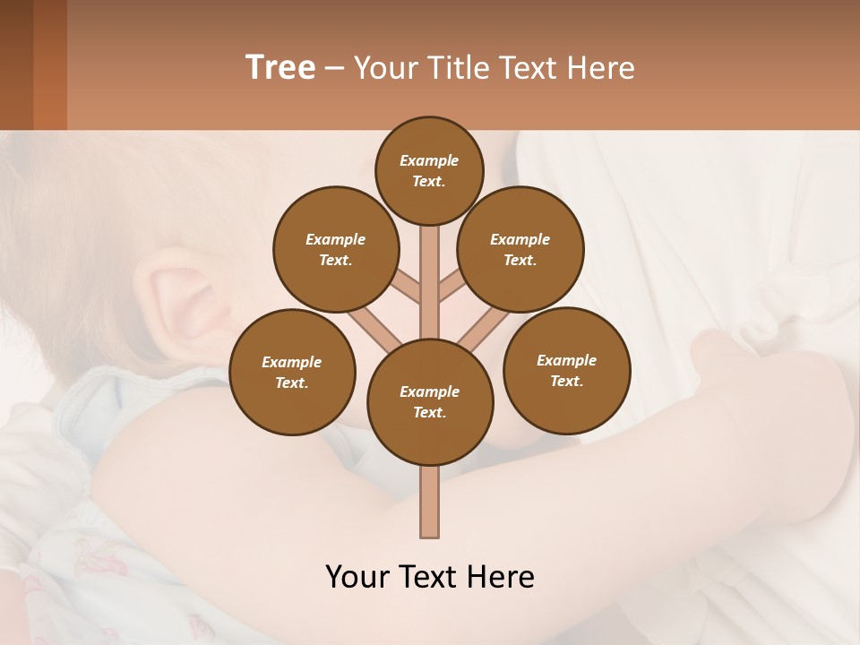 Mom Breastfeeds Baby PowerPoint Template
