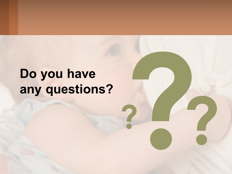 Mom Breastfeeds Baby PowerPoint Template