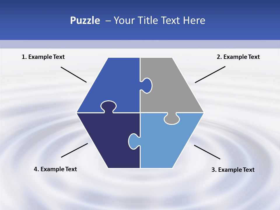 Waves On The Water PowerPoint Template