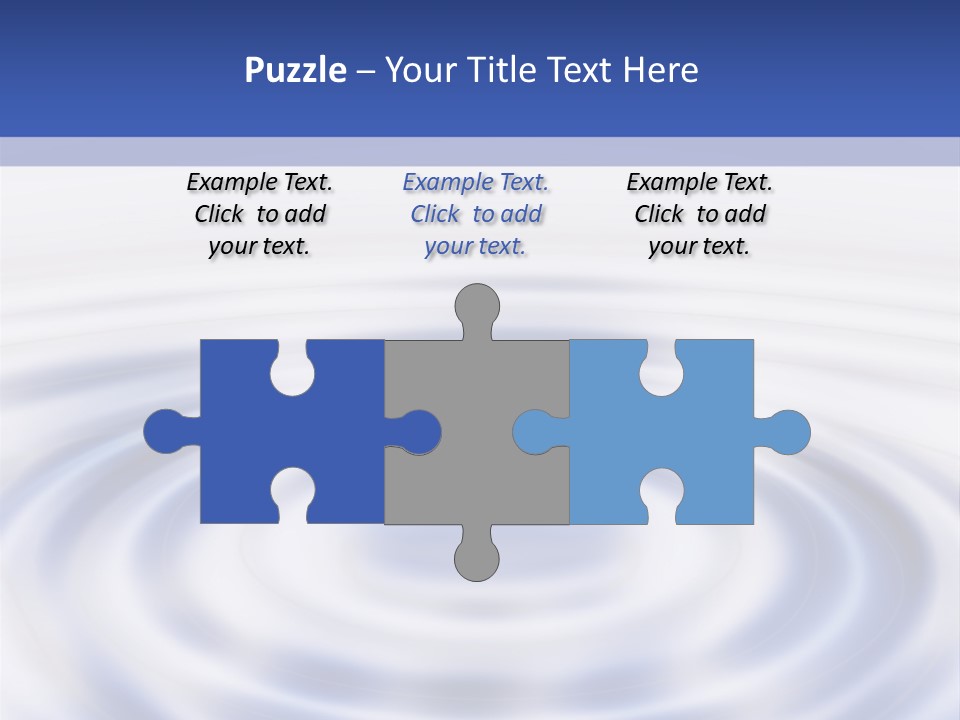 Waves On The Water PowerPoint Template