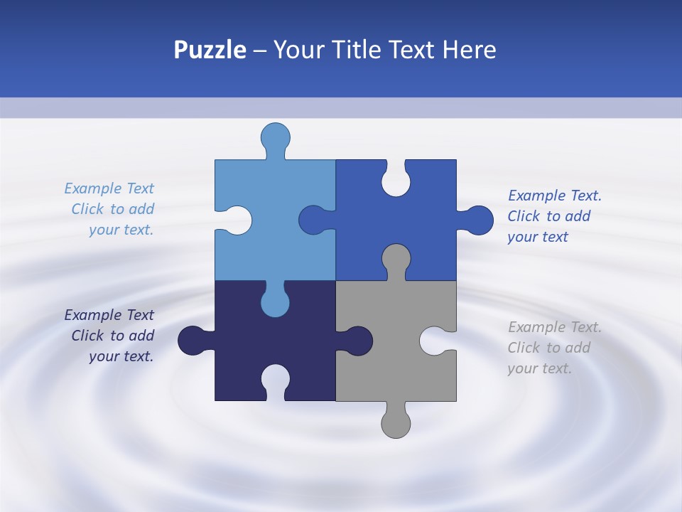 Waves On The Water PowerPoint Template