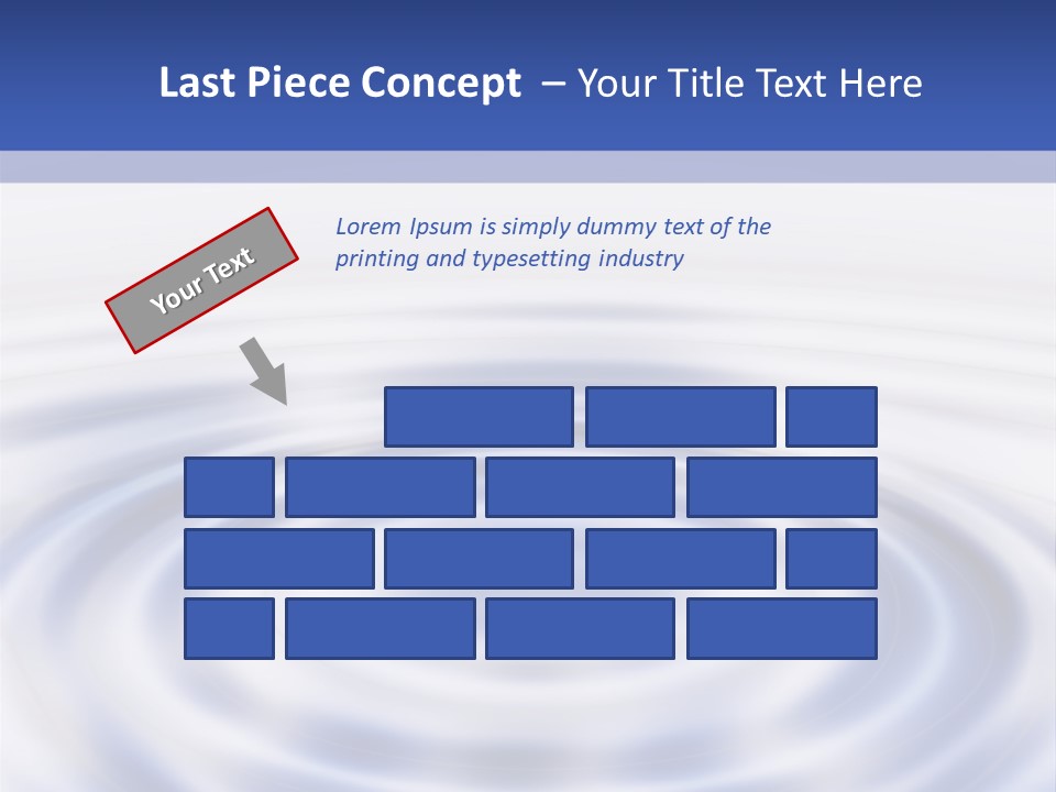 Waves On The Water PowerPoint Template