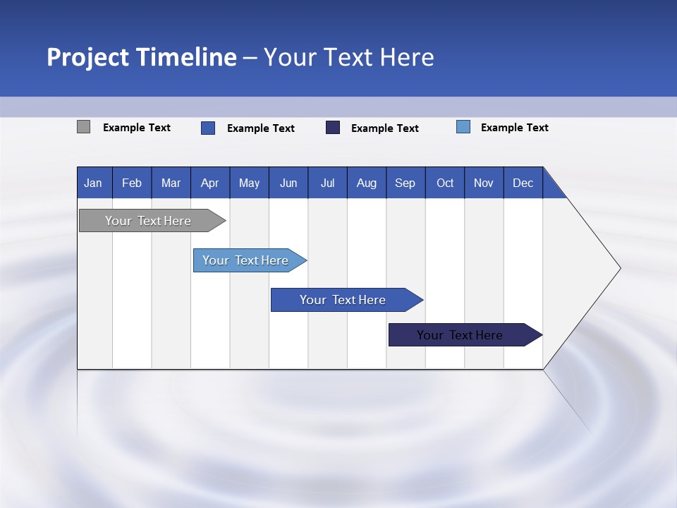 Waves On The Water PowerPoint Template