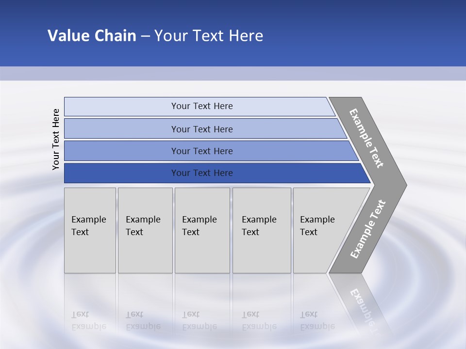 Waves On The Water PowerPoint Template