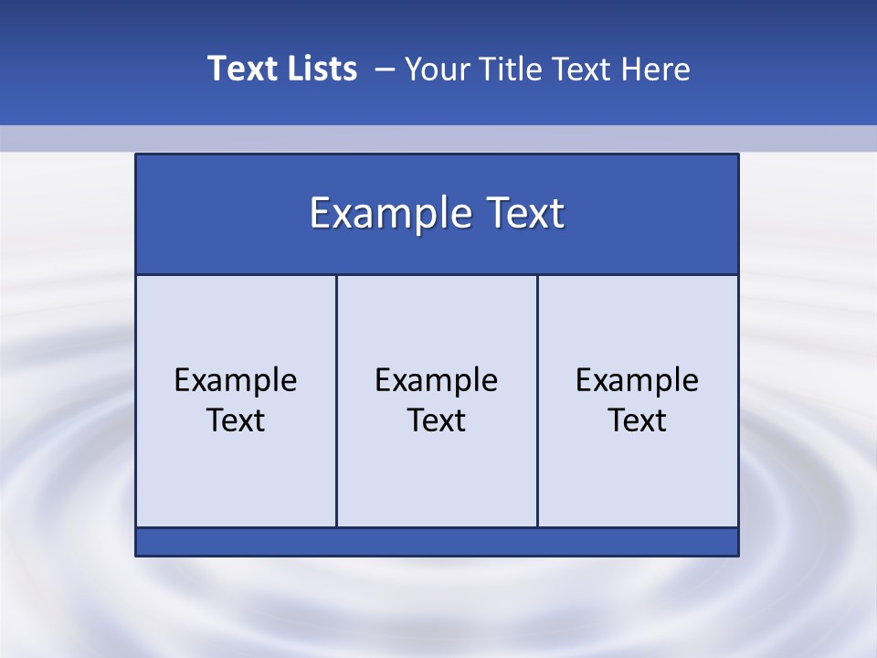 Waves On The Water PowerPoint Template