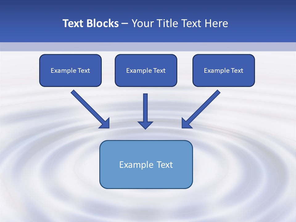 Waves On The Water PowerPoint Template