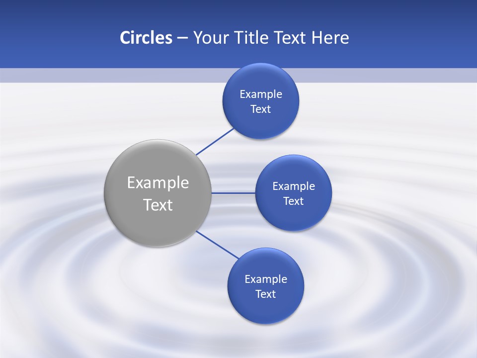 Waves On The Water PowerPoint Template