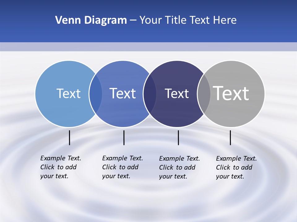 Waves On The Water PowerPoint Template