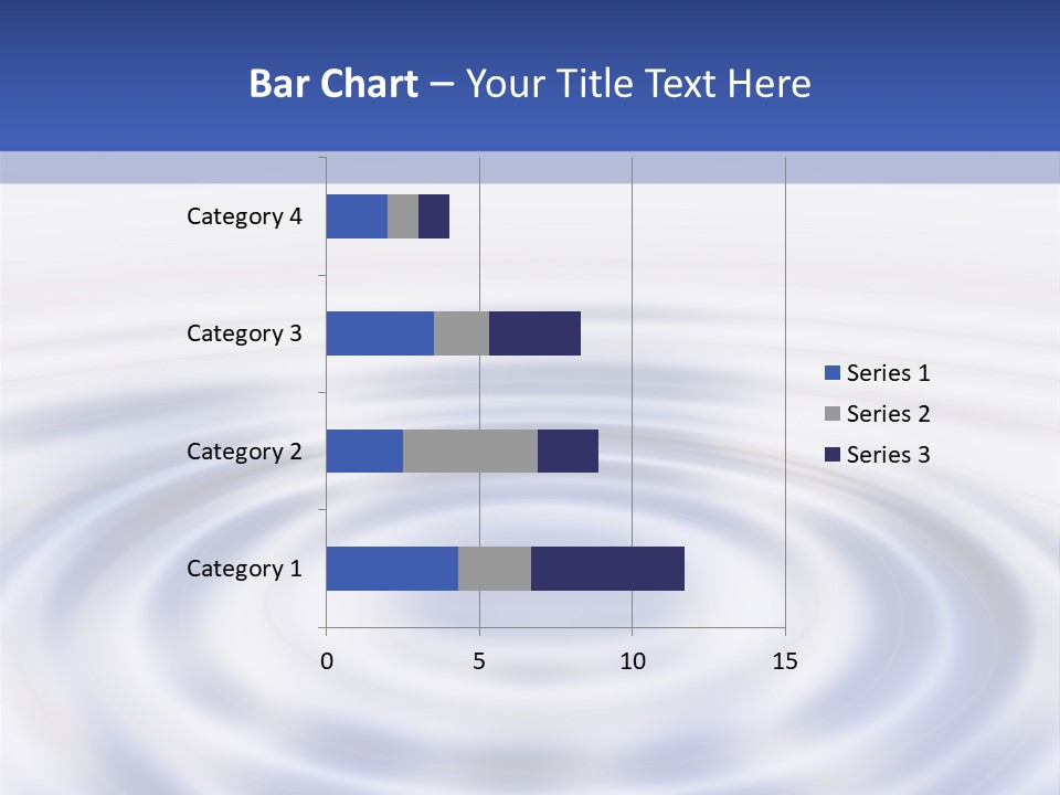 Waves On The Water PowerPoint Template