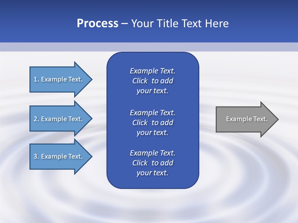 Waves On The Water PowerPoint Template
