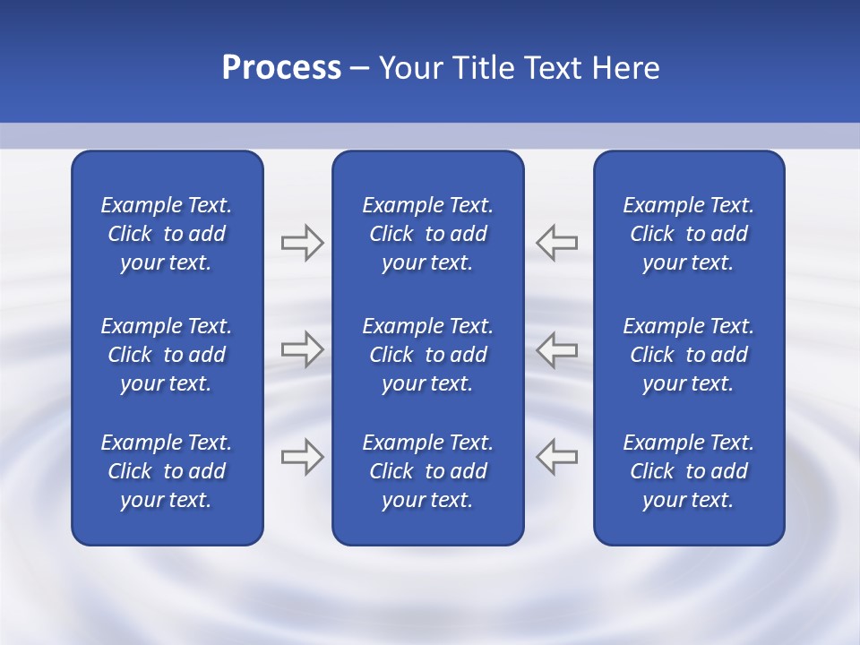 Waves On The Water PowerPoint Template