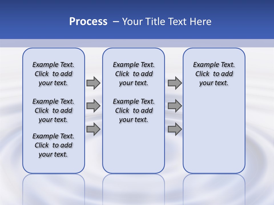 Waves On The Water PowerPoint Template