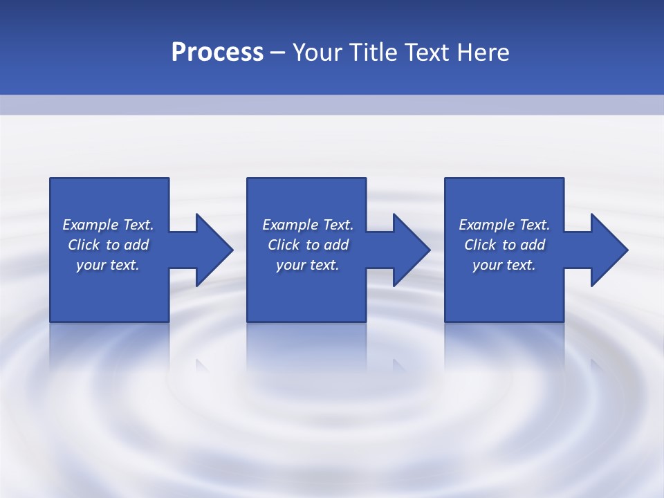 Waves On The Water PowerPoint Template