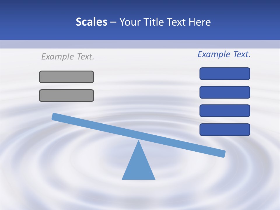 Waves On The Water PowerPoint Template