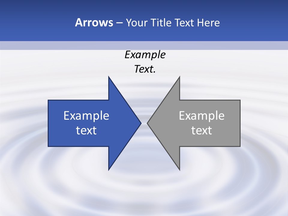 Waves On The Water PowerPoint Template