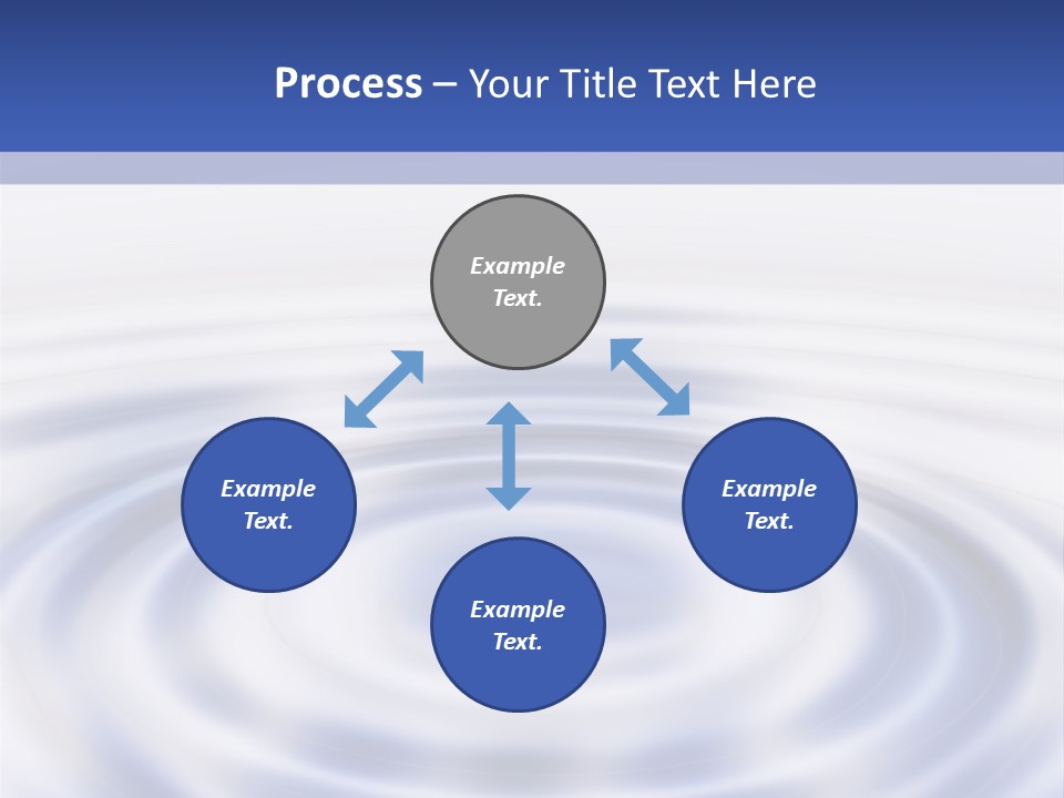 Waves On The Water PowerPoint Template