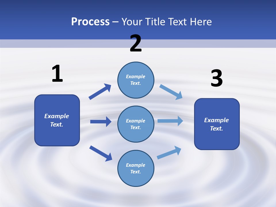 Waves On The Water PowerPoint Template
