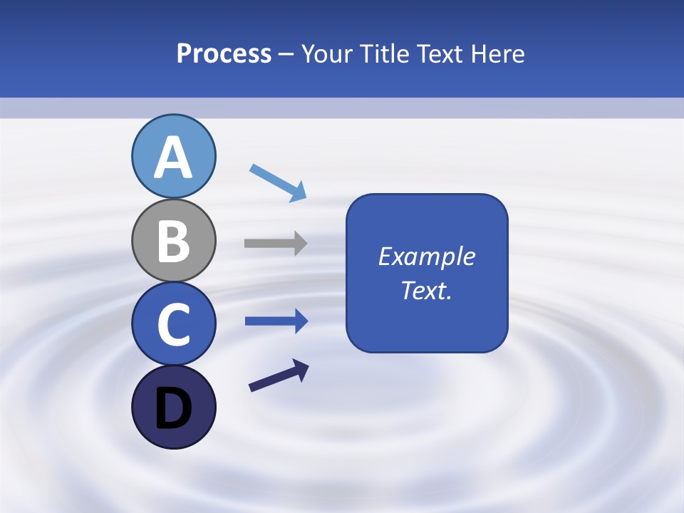 Waves On The Water PowerPoint Template