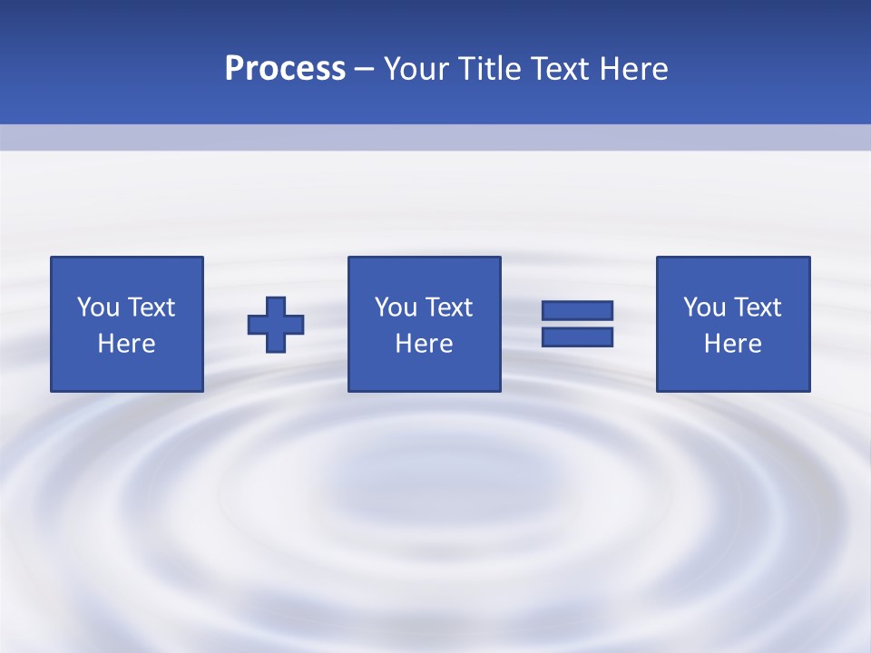 Waves On The Water PowerPoint Template