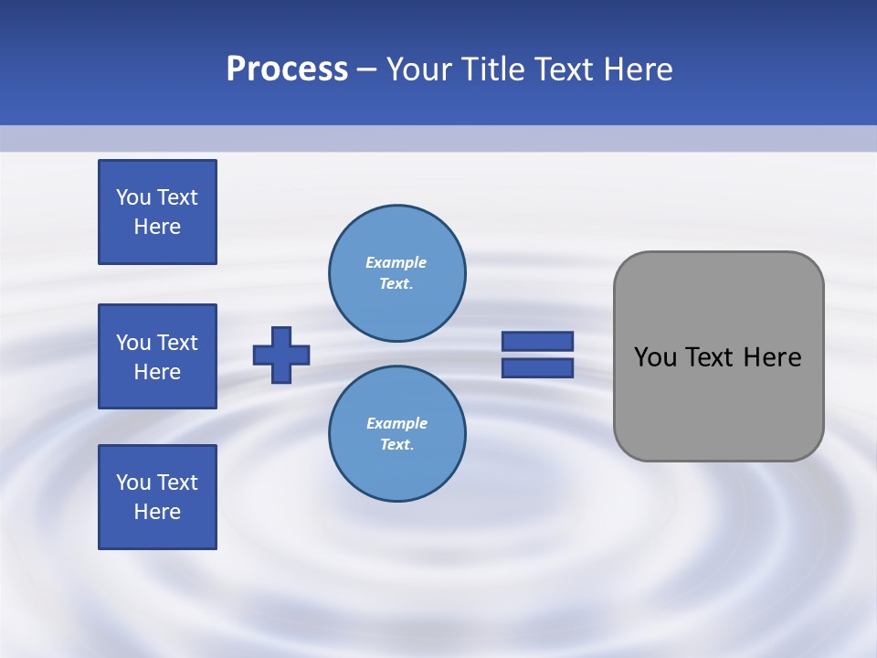 Waves On The Water PowerPoint Template