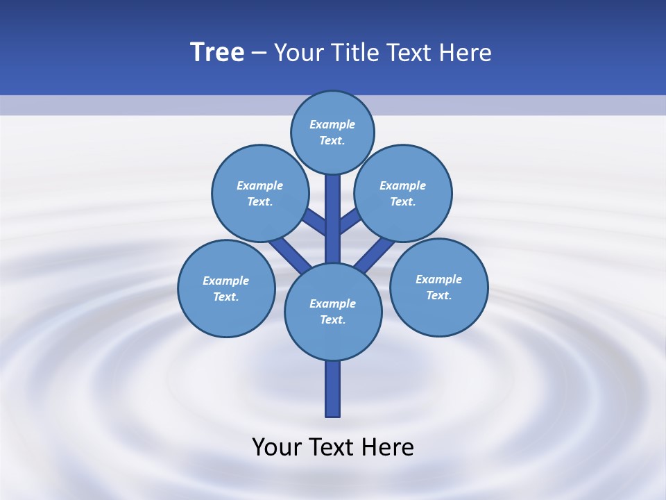 Waves On The Water PowerPoint Template