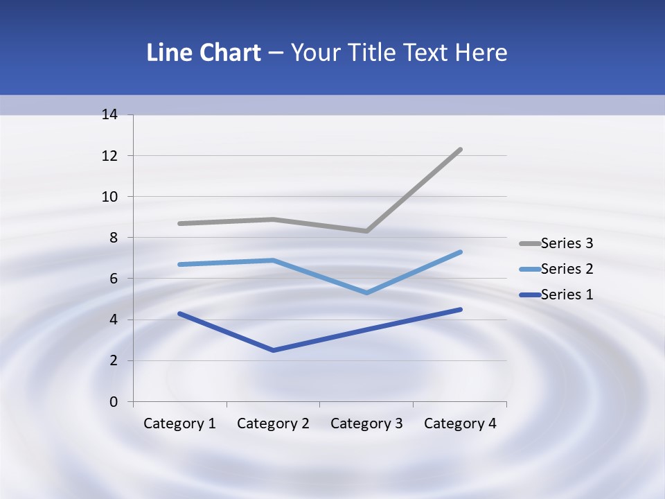 Waves On The Water PowerPoint Template