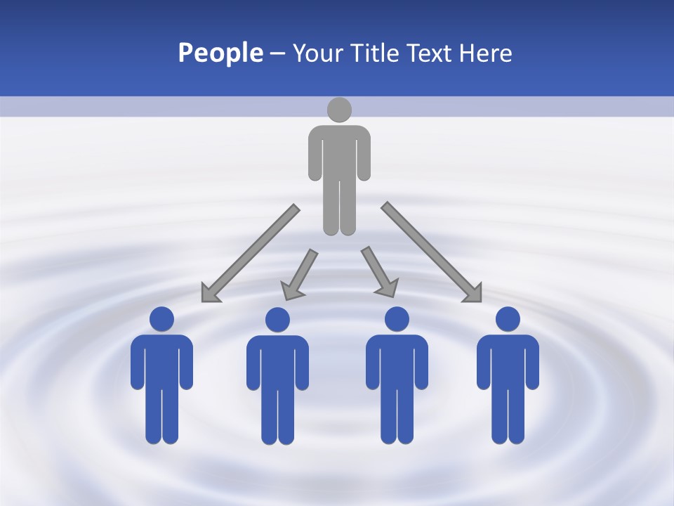 Waves On The Water PowerPoint Template