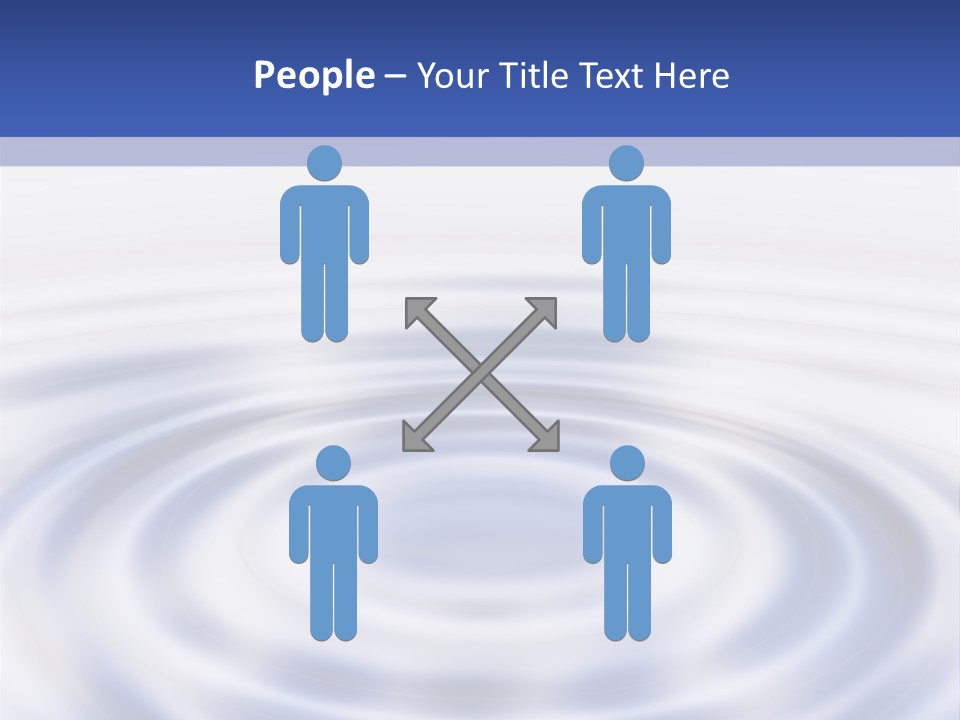 Waves On The Water PowerPoint Template