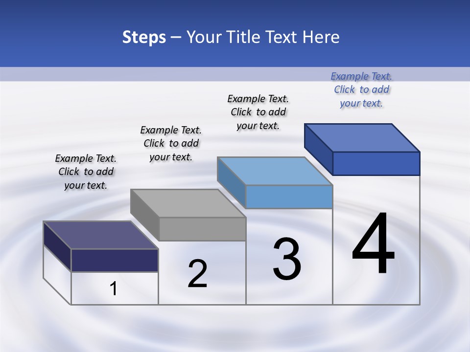 Waves On The Water PowerPoint Template