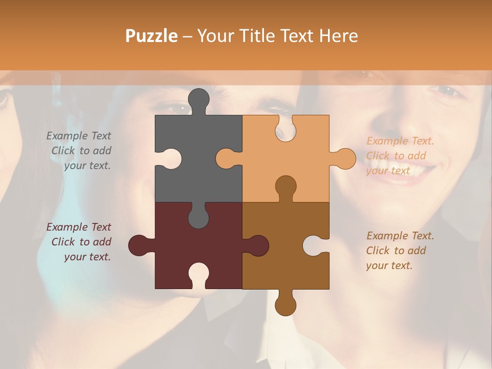 Friends Taking A Selfie PowerPoint Template