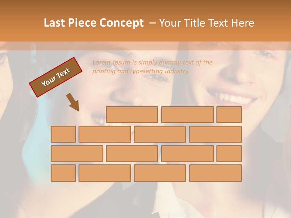 Friends Taking A Selfie PowerPoint Template
