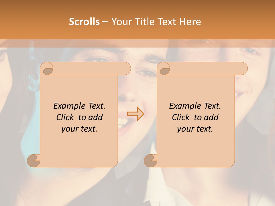 Friends Taking A Selfie PowerPoint Template