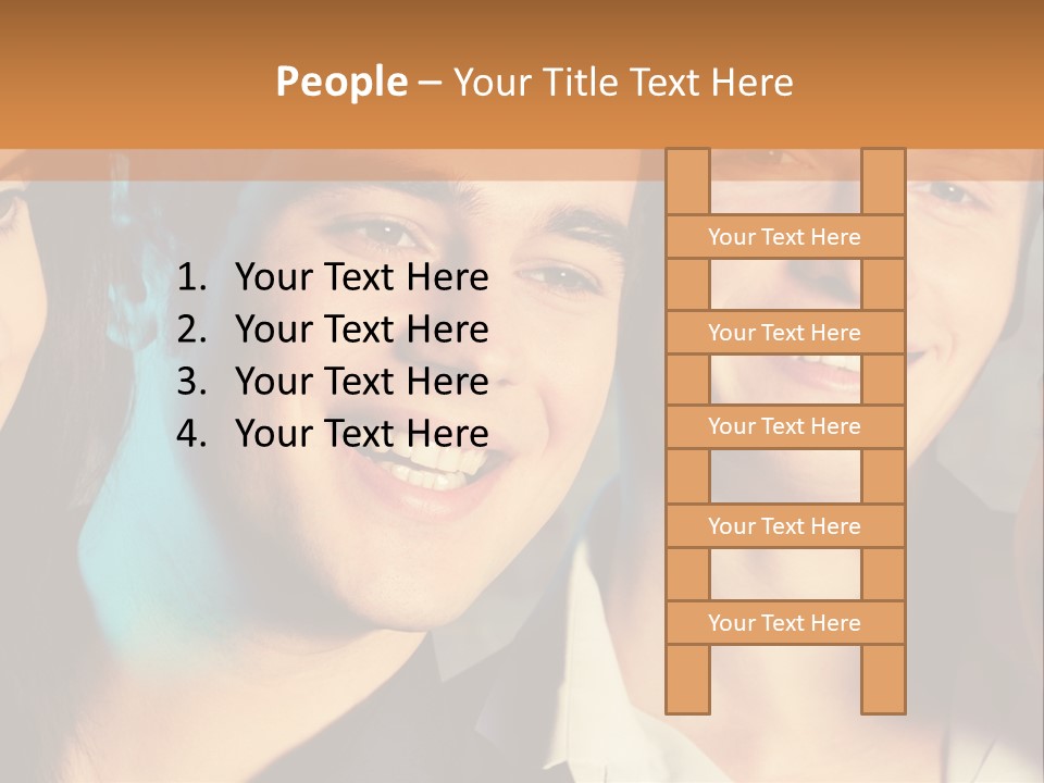 Friends Taking A Selfie PowerPoint Template