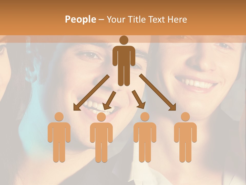 Friends Taking A Selfie PowerPoint Template