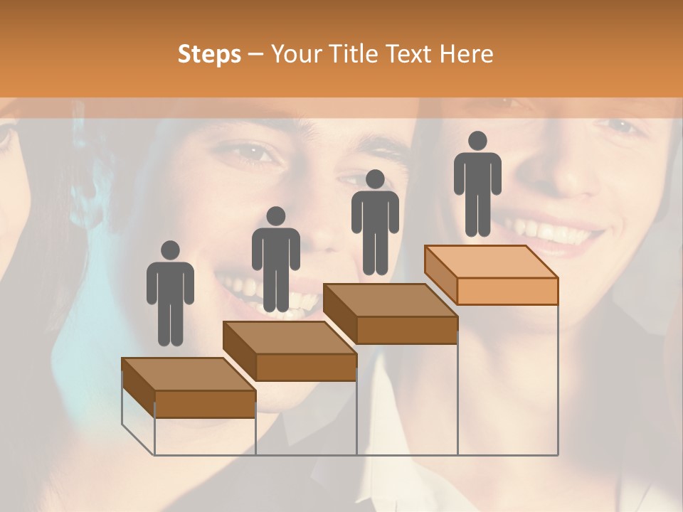 Friends Taking A Selfie PowerPoint Template