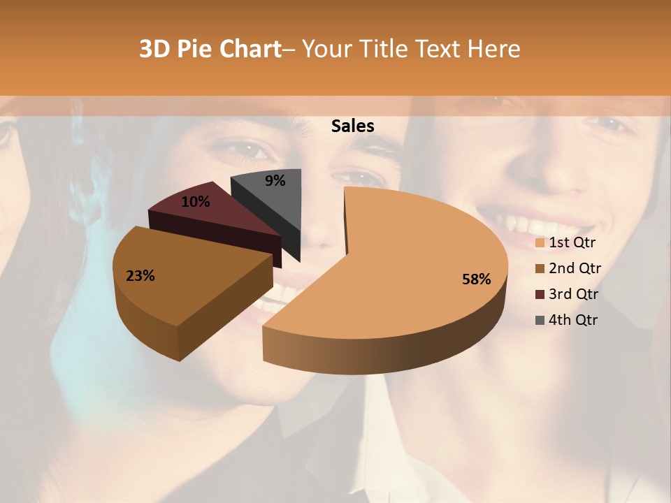 Friends Taking A Selfie PowerPoint Template