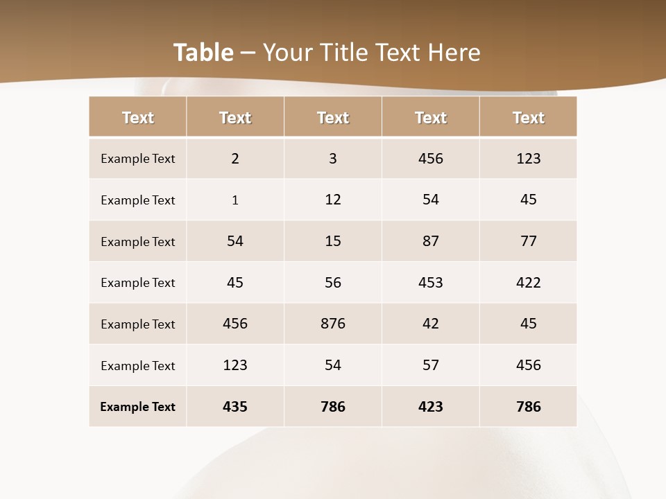 Beautiful Girl PowerPoint Template