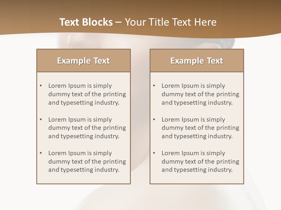 Beautiful Girl PowerPoint Template