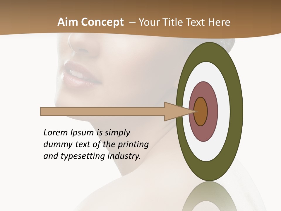 Beautiful Girl PowerPoint Template