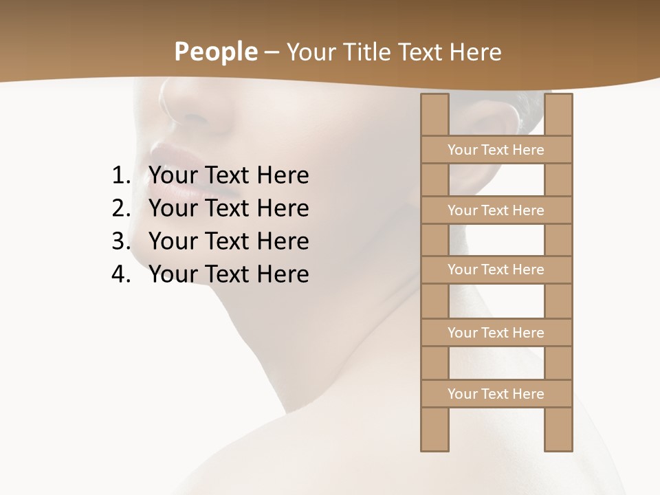 Beautiful Girl PowerPoint Template