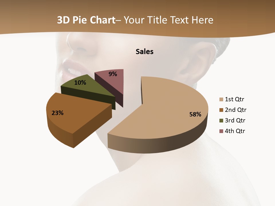 Beautiful Girl PowerPoint Template