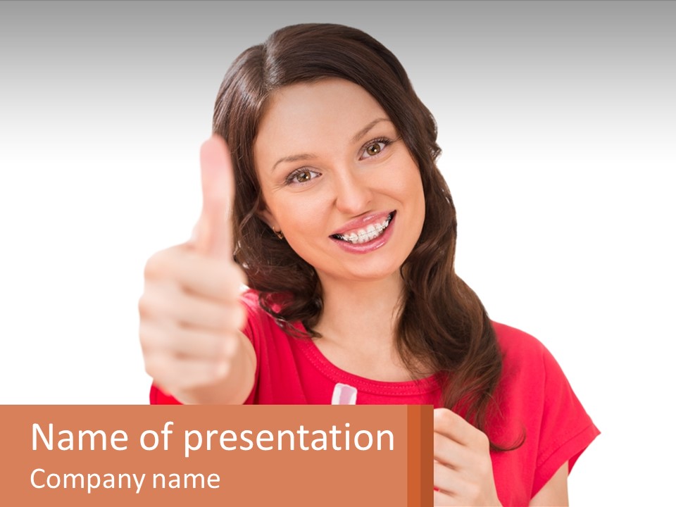 Girl Likes PowerPoint Template