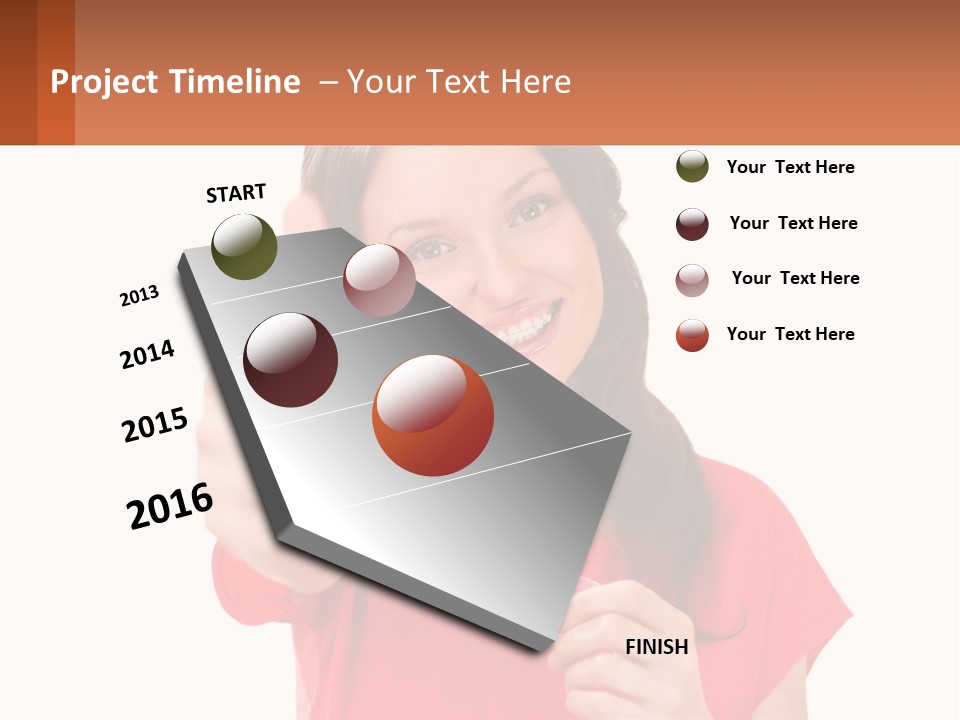 Girl Likes PowerPoint Template