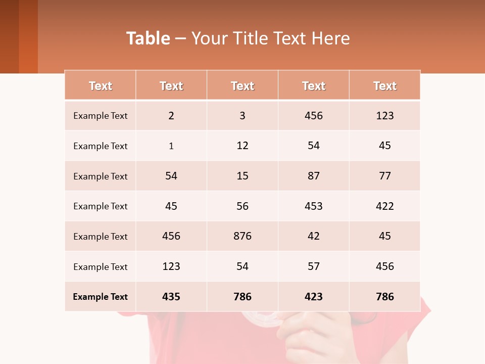 Girl Likes PowerPoint Template