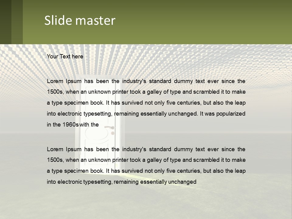 Digital World PowerPoint Template