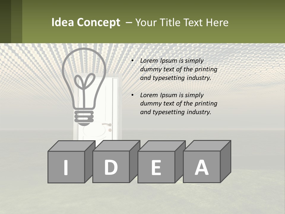 Digital World PowerPoint Template